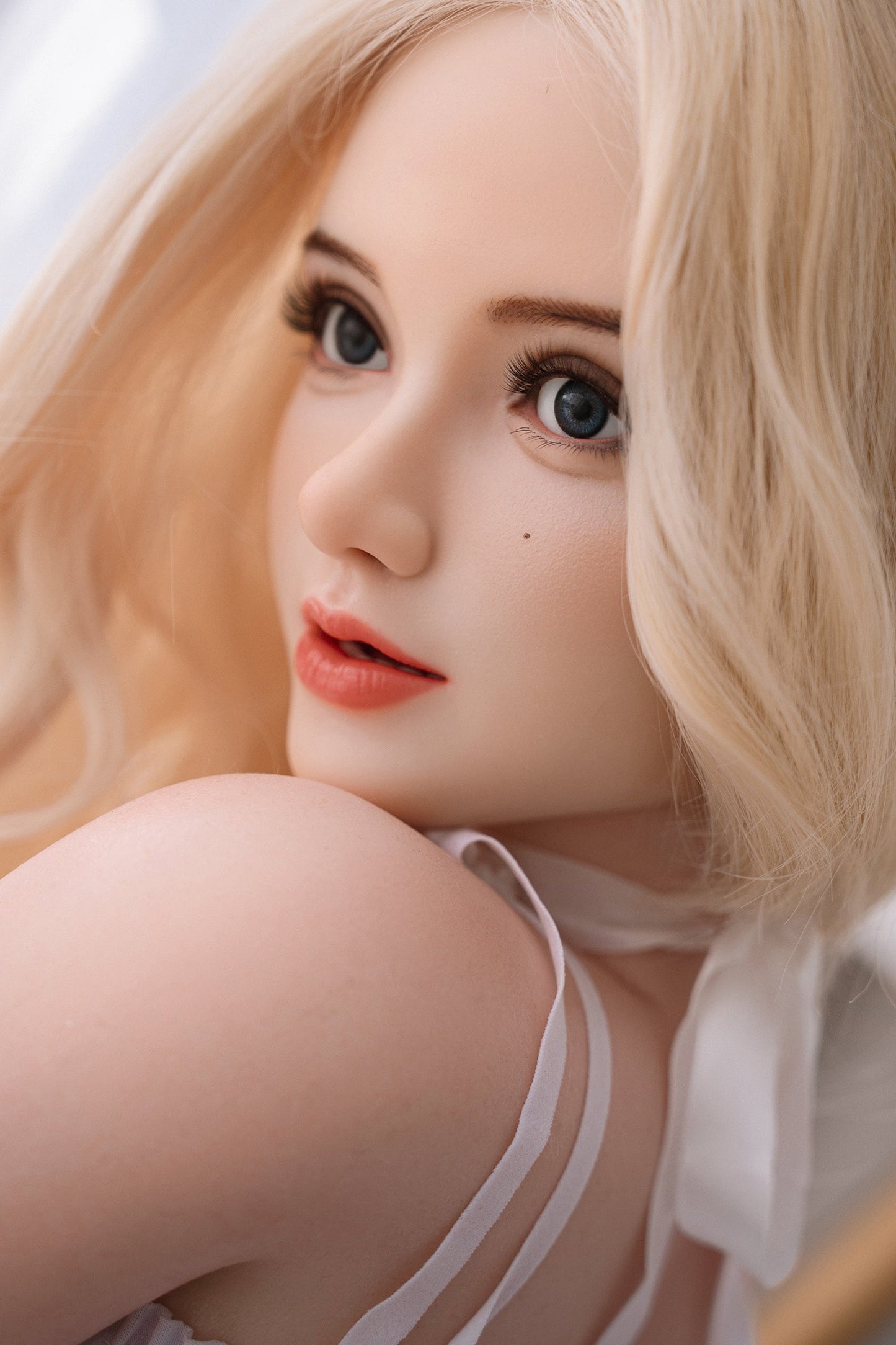 148cm/4ft9 F-cup Cute Silicone Sex Doll – #M35