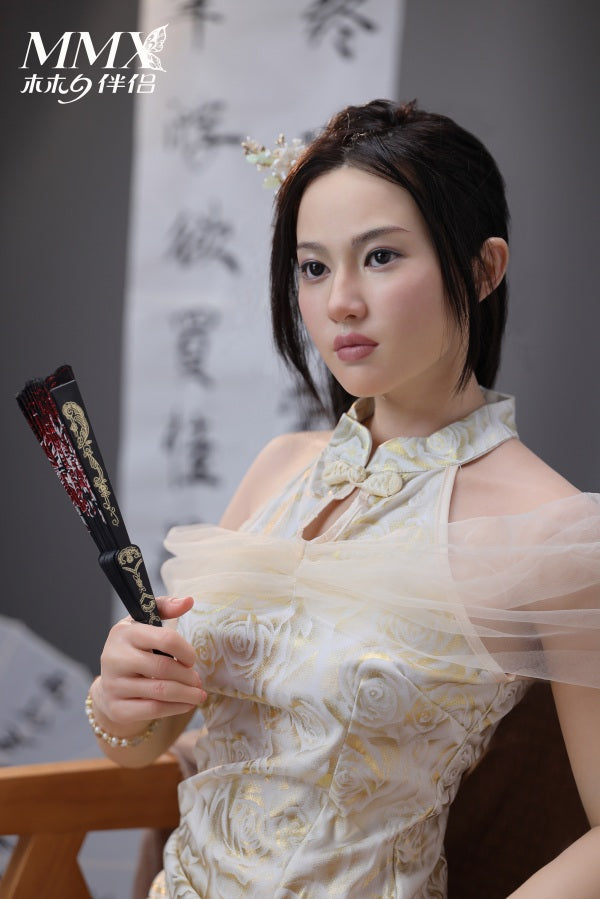 153cm/5ft C-Cup All-In-One Full Silicone Sex Doll - Mengfei