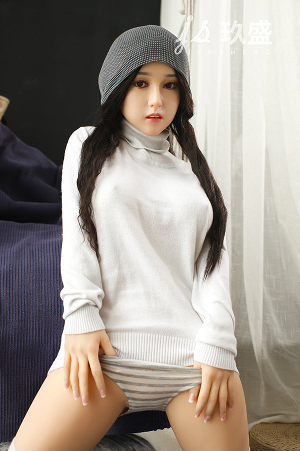 150cm/4ft11 D-cup Medium Breast Silicone Head Sex Doll - #6 Lily