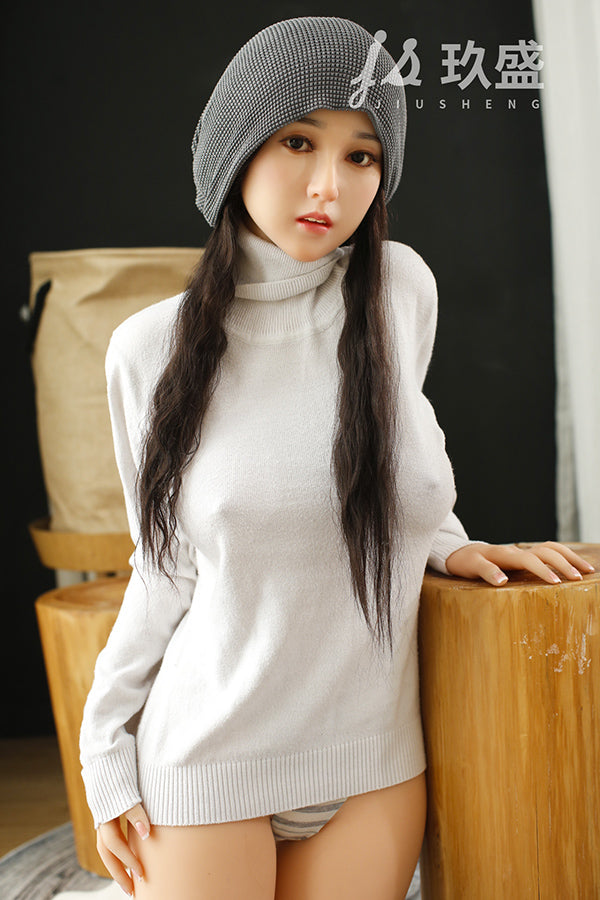 150cm/4ft11 D-cup Medium Breast Silicone Head Sex Doll - #6 Lily