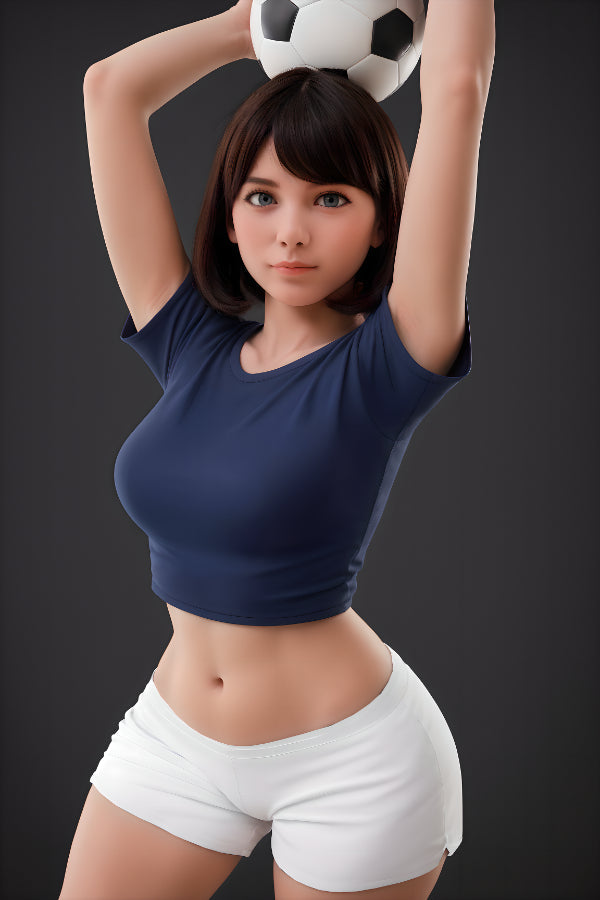 151cm Petite Big Booty Chubby Silicone Head Sex Doll - Jade