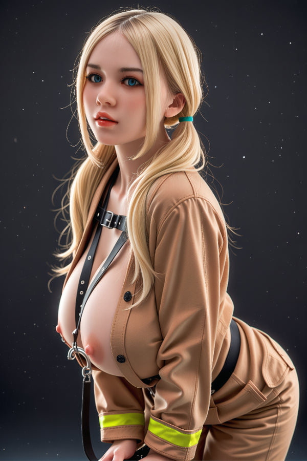 153cm/5ft N-Cup Blonde Hybrid Sex Doll #AB8