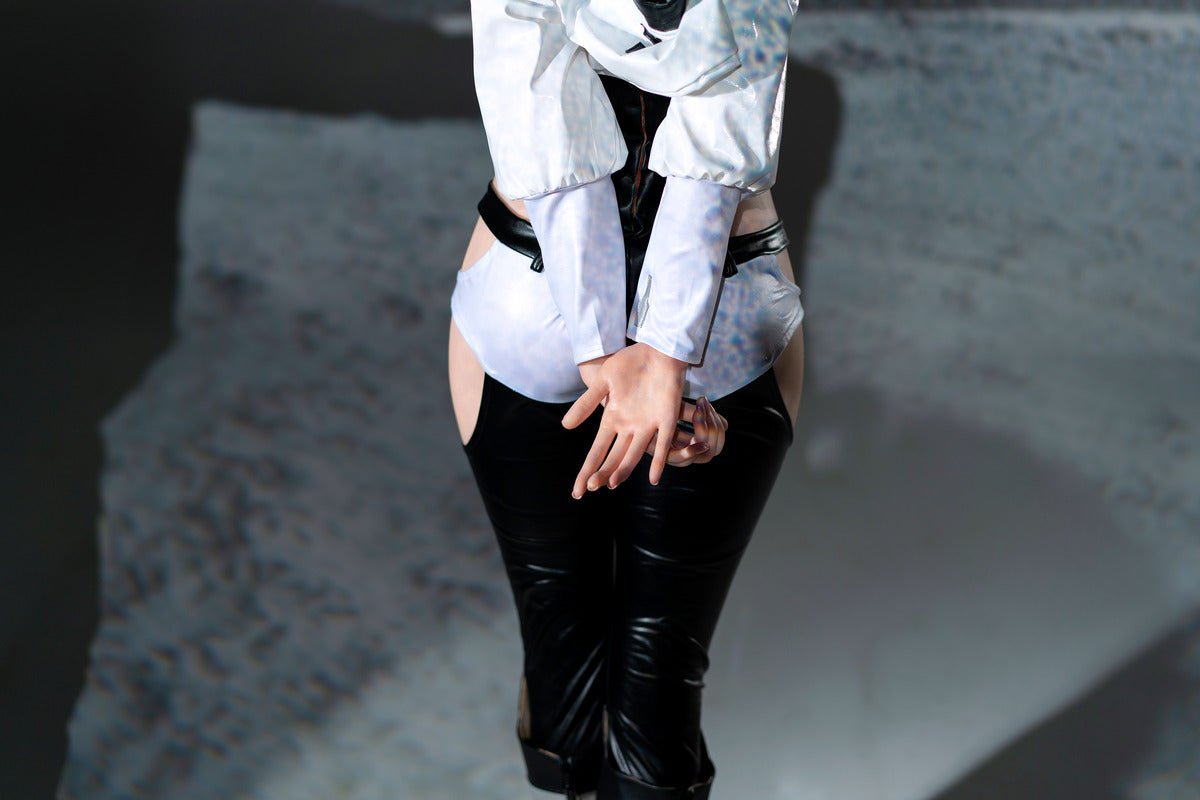 156cm/5ft1 E-cup Game Lady Silicone Anime Sex Doll Lucyna Kushinada