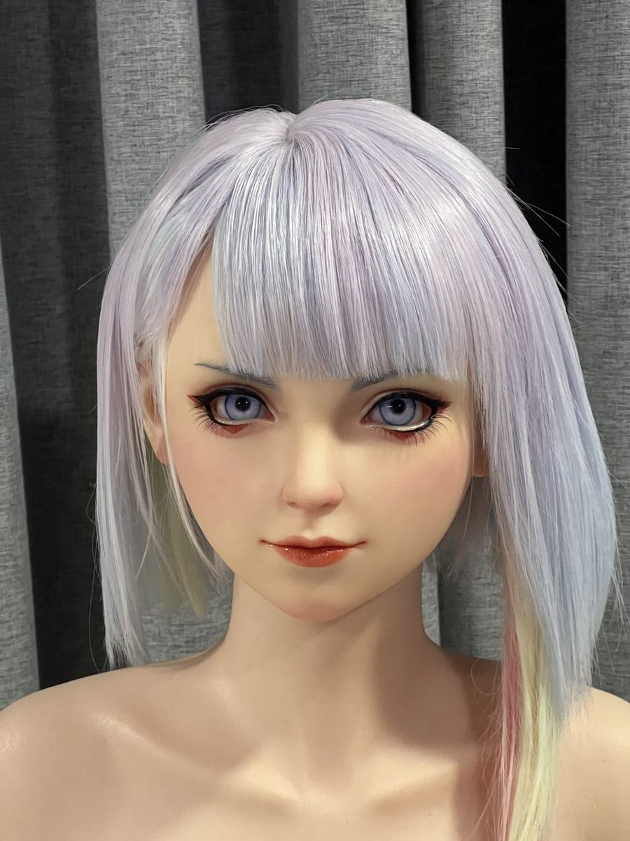 156cm/5ft1 E-cup Game Lady Silicone Anime Sex Doll Lucyna Kushinada