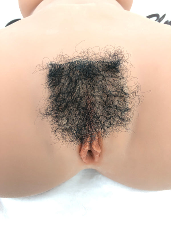 🔹CLM Classic🔹Gel Breasts Black Skin TPE Torso Sex Doll #157