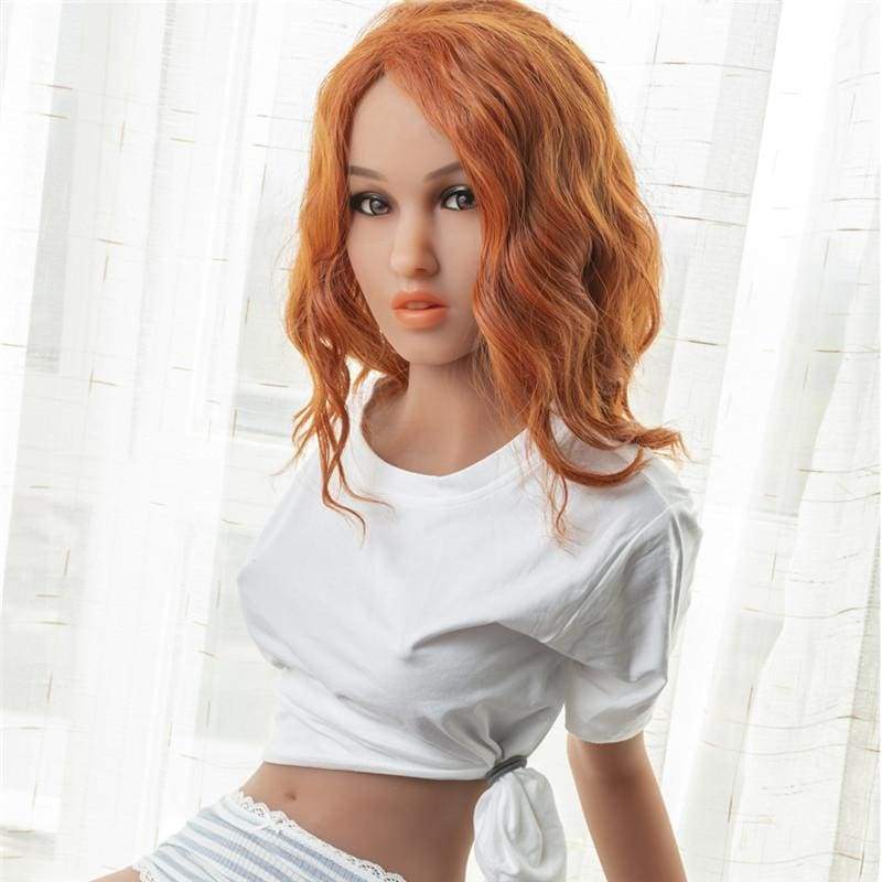 157cm ( 5.15ft ) Small Breast Red Head PREMIUM Sex Doll DM19060201 Kalila