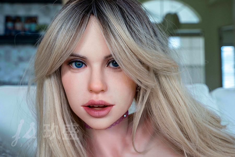 158cm/5ft2 D-cup Full Silicone Sex Doll - Bianca with movable jaw