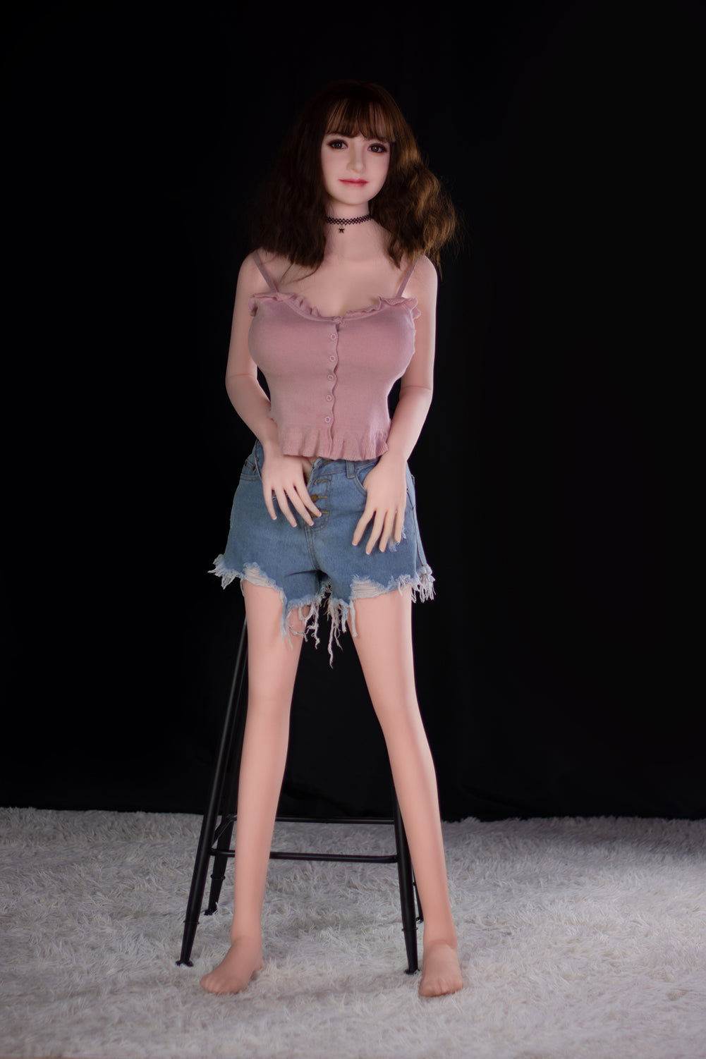 US In Stock - 158cm/5ft2 D-cup Cute TPE Sex Doll – #179