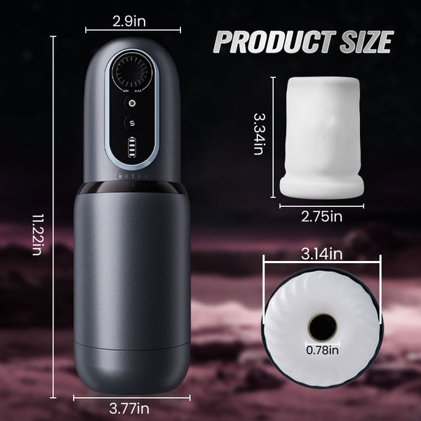 ARMOR - CVT Kontrolle Saugen Schieben Rotierende Erektion Hilfe Masturbator