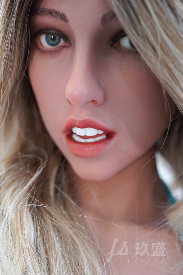 162cm/5ft4 E-cup Big Breast Silicone Head Sex Doll - #28 Gabriela