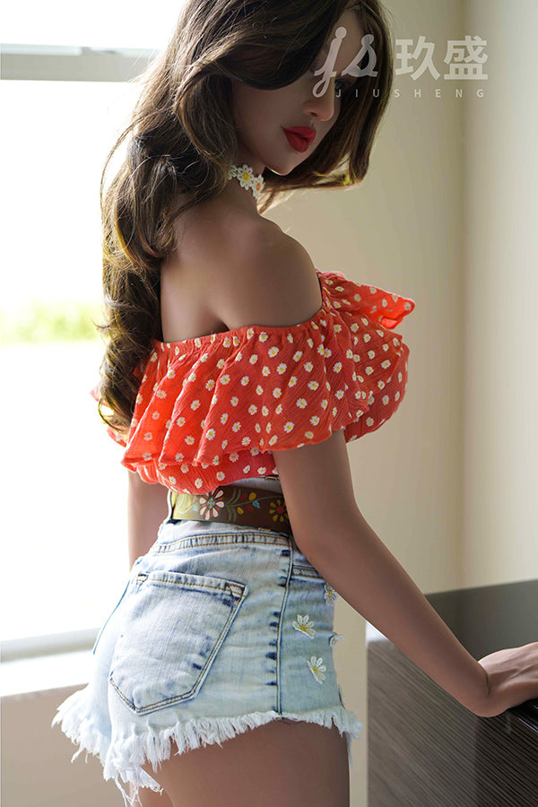 162cm/5ft4 E-cup Silicone Head Sex Doll - #28 Gina