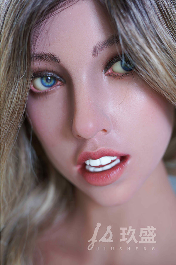 162cm/5ft4 E-cup Big Breast Silicone Head Sex Doll - #32 Cassandra