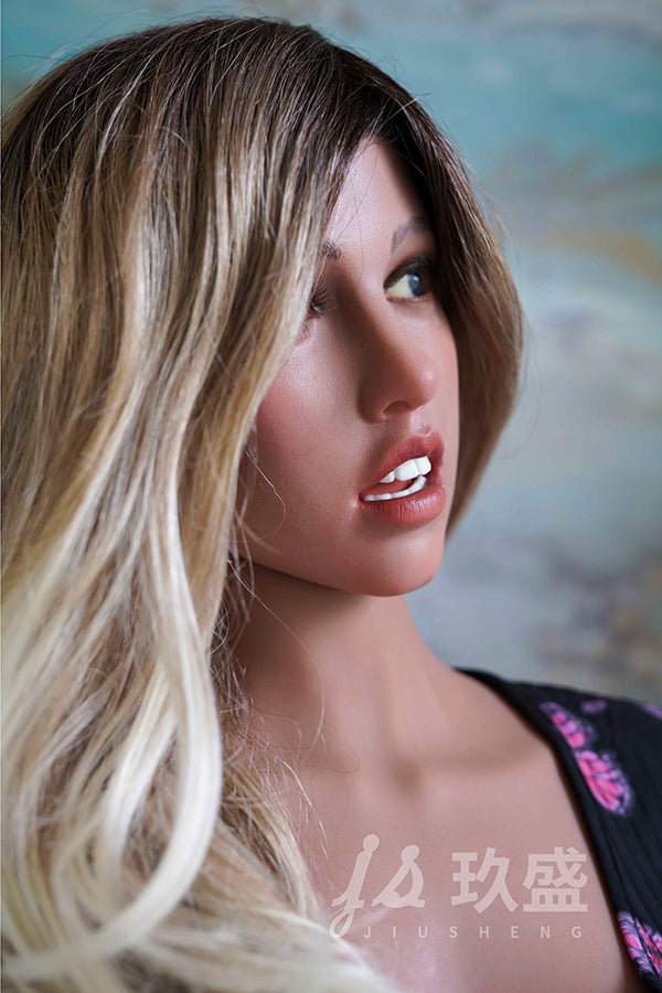 162cm/5ft4 E-cup Big Breast Silicone Head Sex Doll - #32 Cassandra