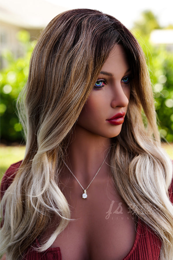 162cm/5ft4 E-cup Silicone Head Sex Doll - #3 LISA