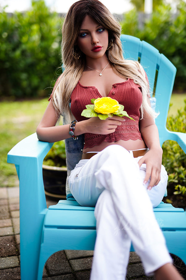 162cm/5ft4 E-cup Silicone Head Sex Doll - #3 LISA