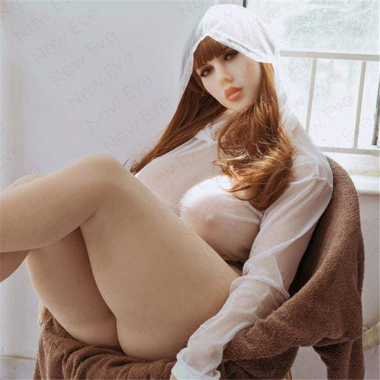 163cm ( 5.35ft ) Big Boom Red Head PREMIUM Sex Doll Blonde DM19061114 Nora