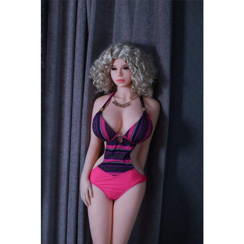 165cm ( 5.41ft ) Big Boom Sex Doll with Blonde Curls CB19061237 Christy