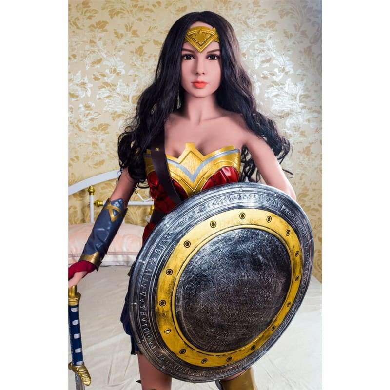 165 cm (5,41 Fuß) kleine Brust PREMIUM Sexpuppe Cosplay DM1 DP19121723 Wonder Woman Diana Prince 