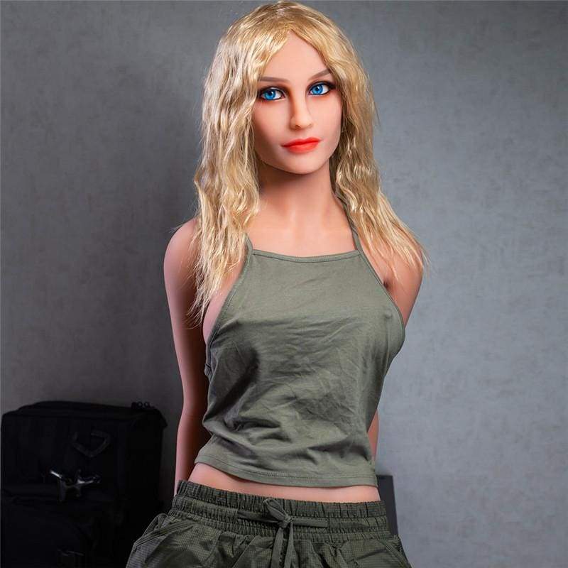 166cm ( 5.45ft ) Small Breast PREMIUM Sex Doll Blonde DM19060203 Adalyn