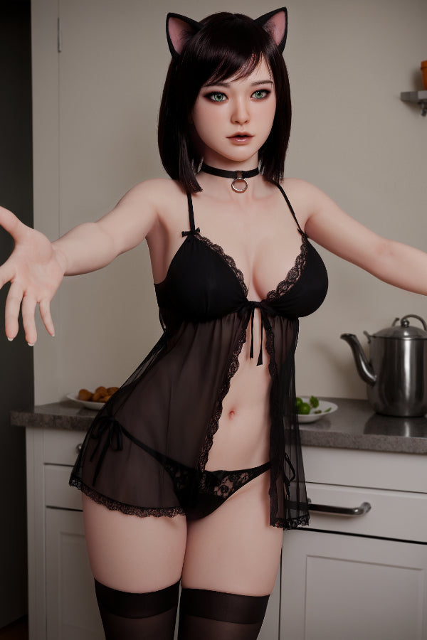 166cm/5ft5 H-cup Huge Breast Hybrid Sex Doll #AB22