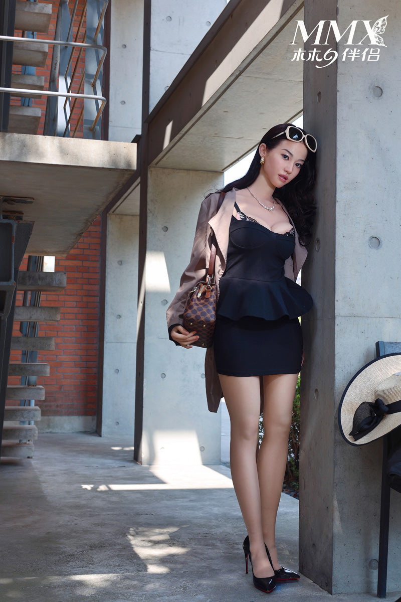 165cm/5ft5 G-Cup Full Silicone Chinese Sex Doll - Mengfei ROS Head