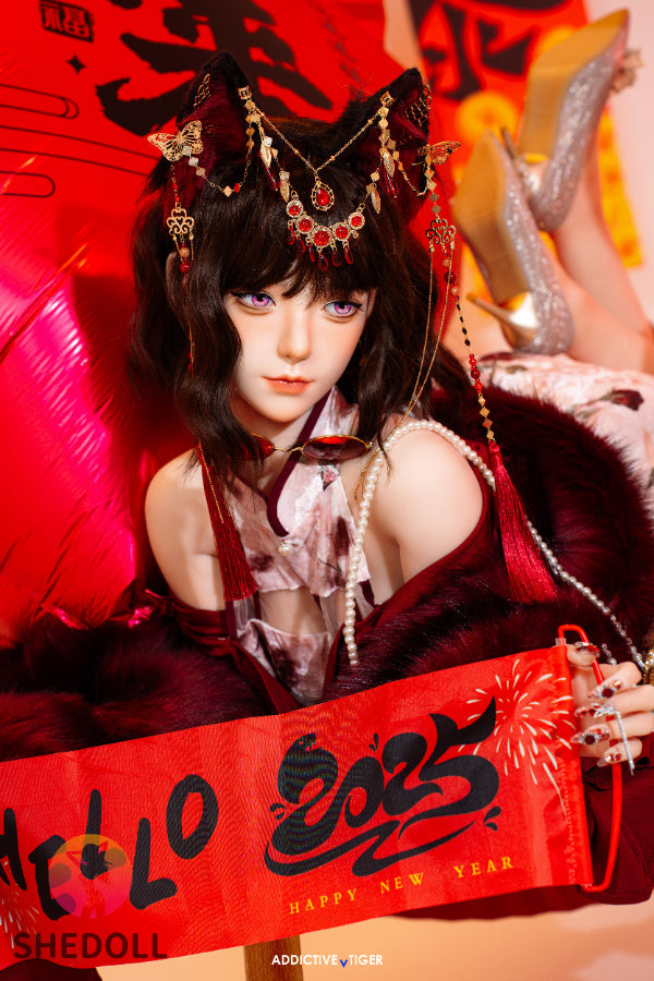 168cm/5ft8 D-cup Silicone Head Love Doll - Guxiaoyu