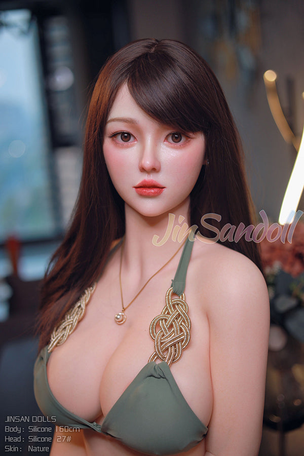 160cm/5ft3 D-cup Korean Silicone Sex Doll – #27