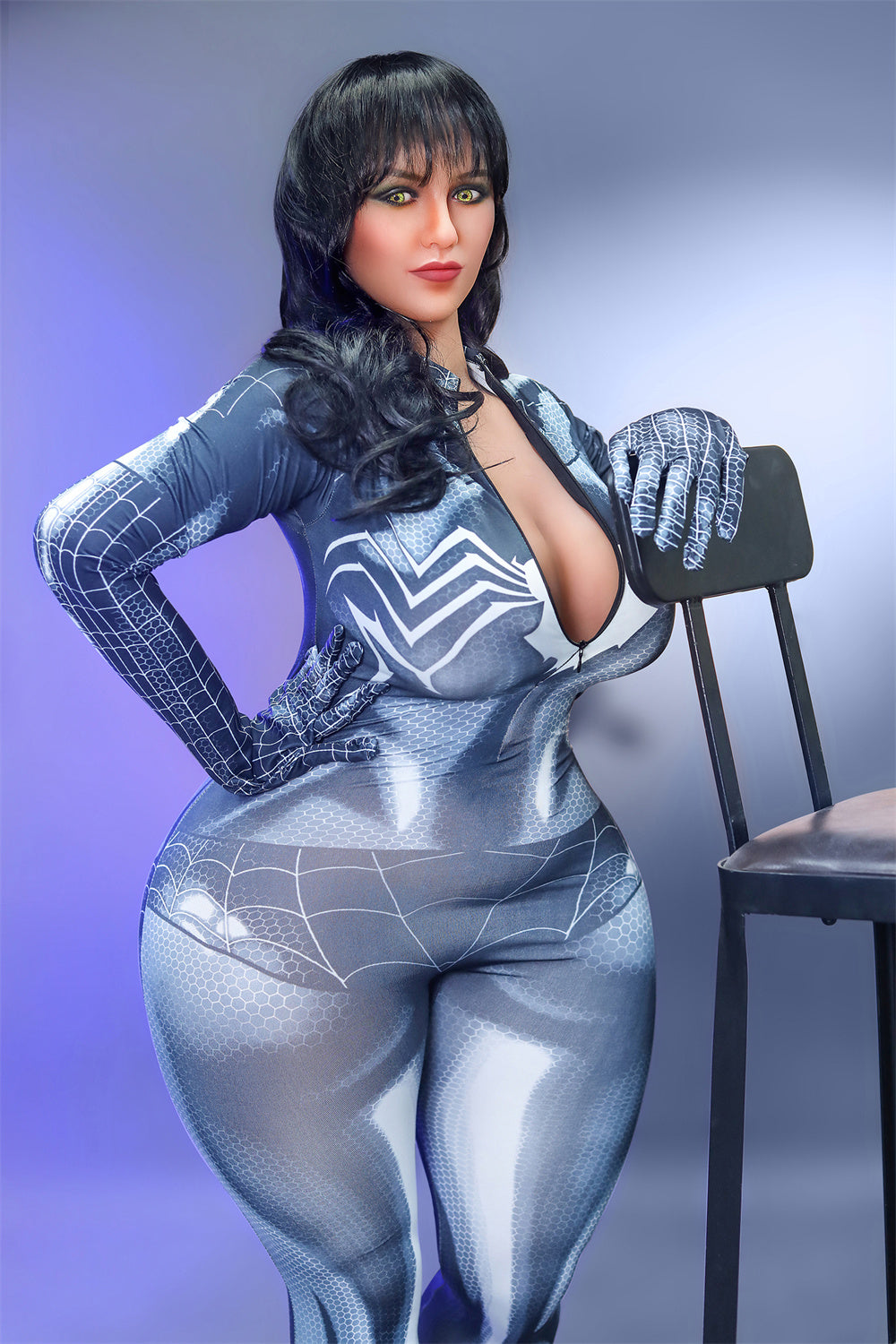 148cm/4ft9 E-cup BBW Big Booty TPE Sex Doll – #114