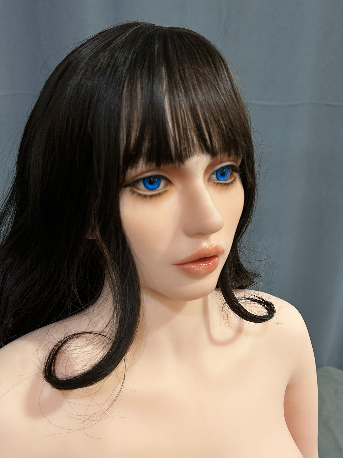 EU In Stock - 159cm/5ft3 E-Cup Silicone Head Sex Doll SG3 - Ada Natural