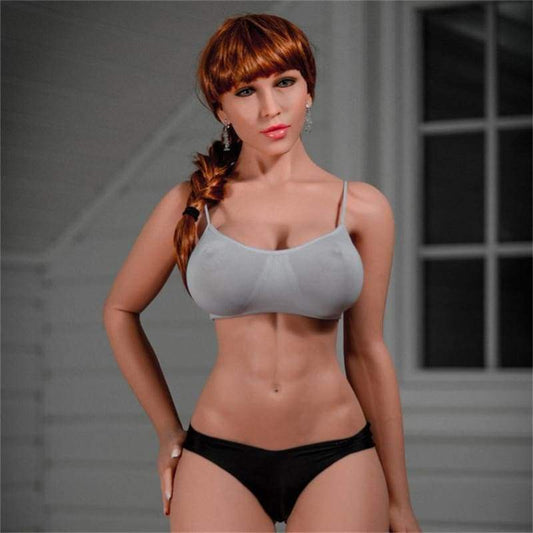 Poupée sexuelle PREMIUM à gros seins de 170 cm (5,58 pieds) à tête rousse DM1 DW19061038 Annabelle 