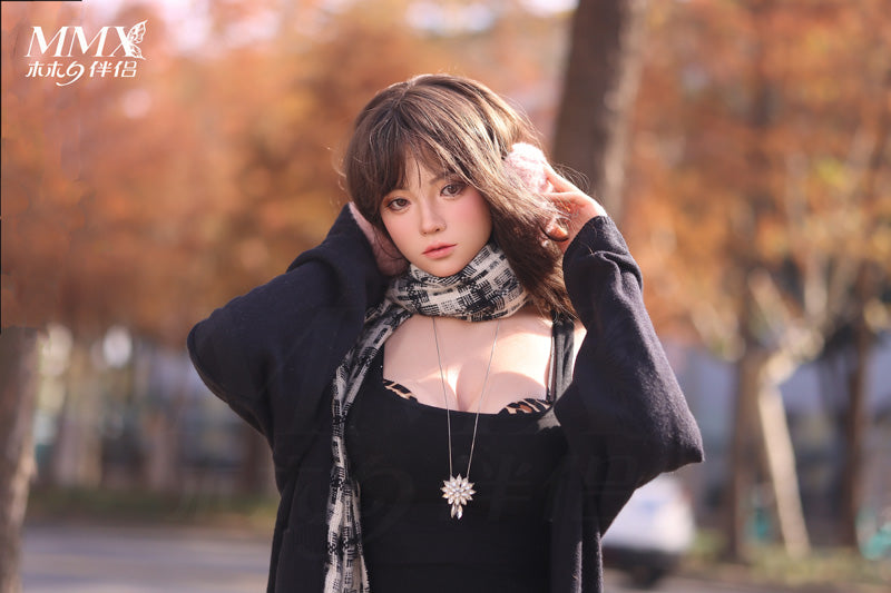 165cm/5ft5 F-Cup Full Silicone Chinese Sex Doll - LittleOrange Outdoor