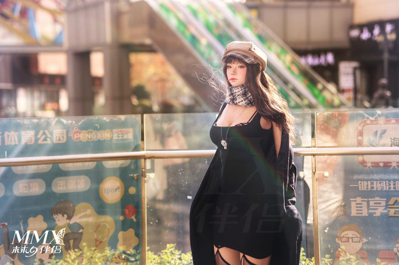 165cm/5ft5 F-Cup Full Silicone Chinese Sex Doll - LittleOrange Outdoor