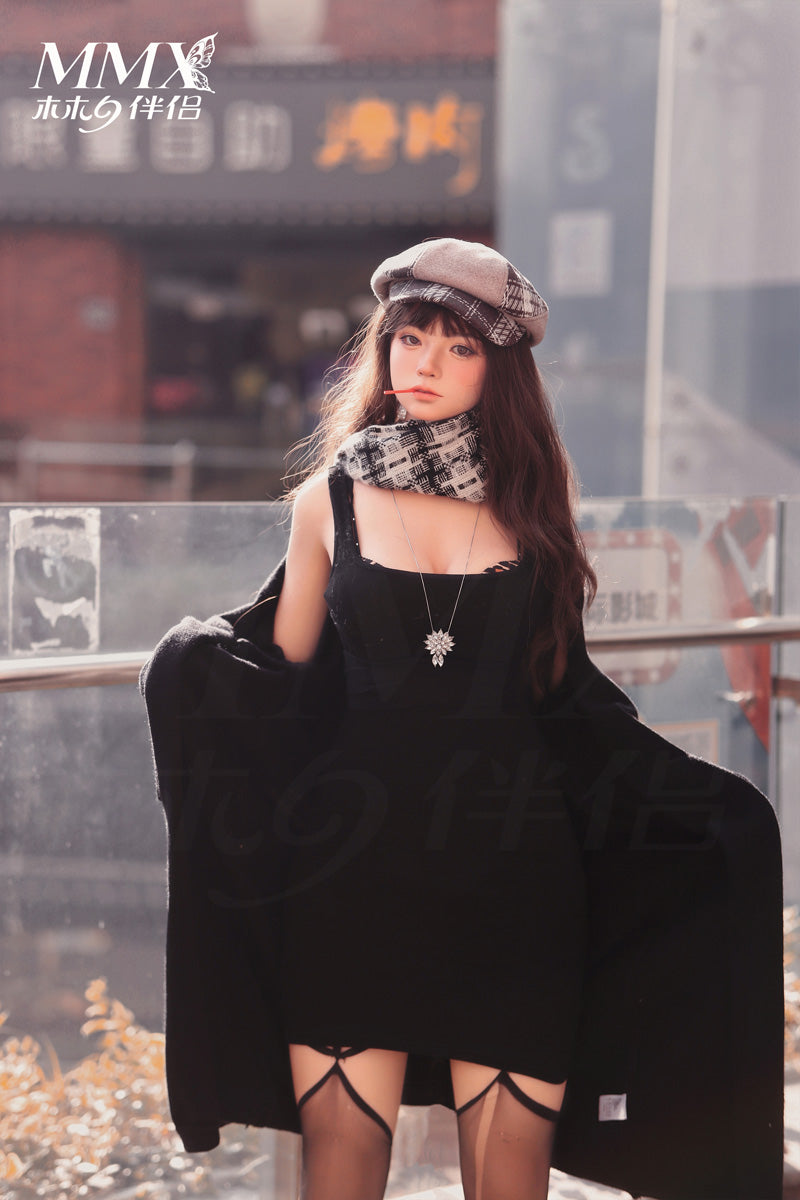 165cm/5ft5 F-Cup Full Silicone Chinese Sex Doll - LittleOrange Outdoor