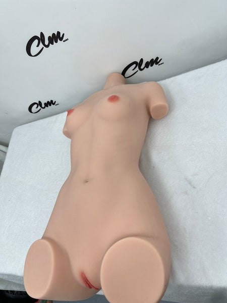 🔹CLM Classic🔹Female Cinnamon Skin TPE Torso Sex Doll #175