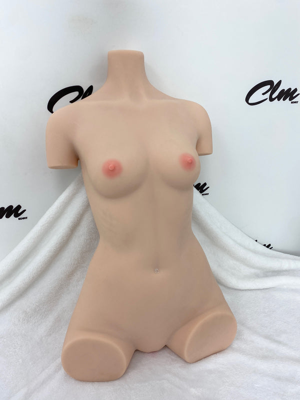 🔹CLM Classic🔹Female Cinnamon Skin TPE Torso Sex Doll #175