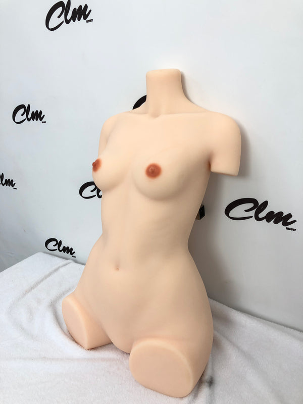 🔹CLM Classic🔹Female Cinnamon Skin TPE Torso Sex Doll #175
