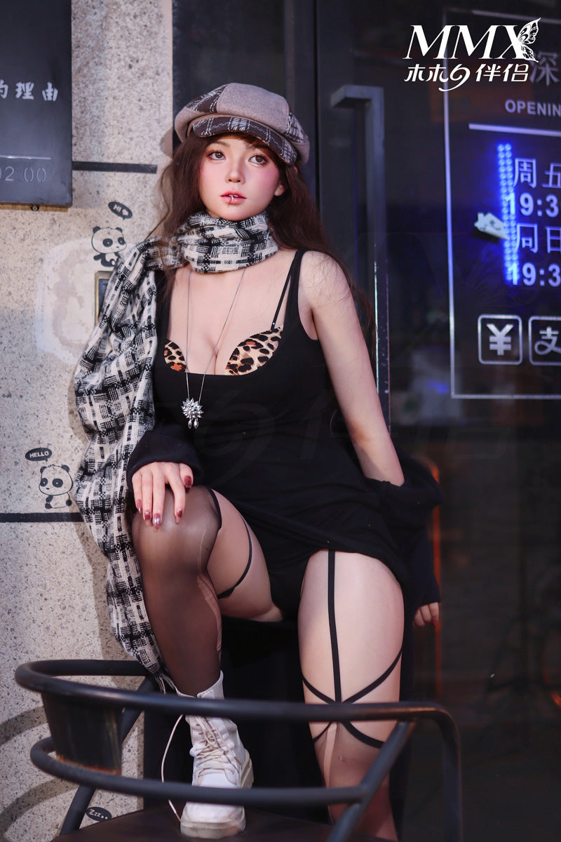 165cm/5ft5 F-Cup Full Silicone Chinese Sex Doll - LittleOrange Indoor