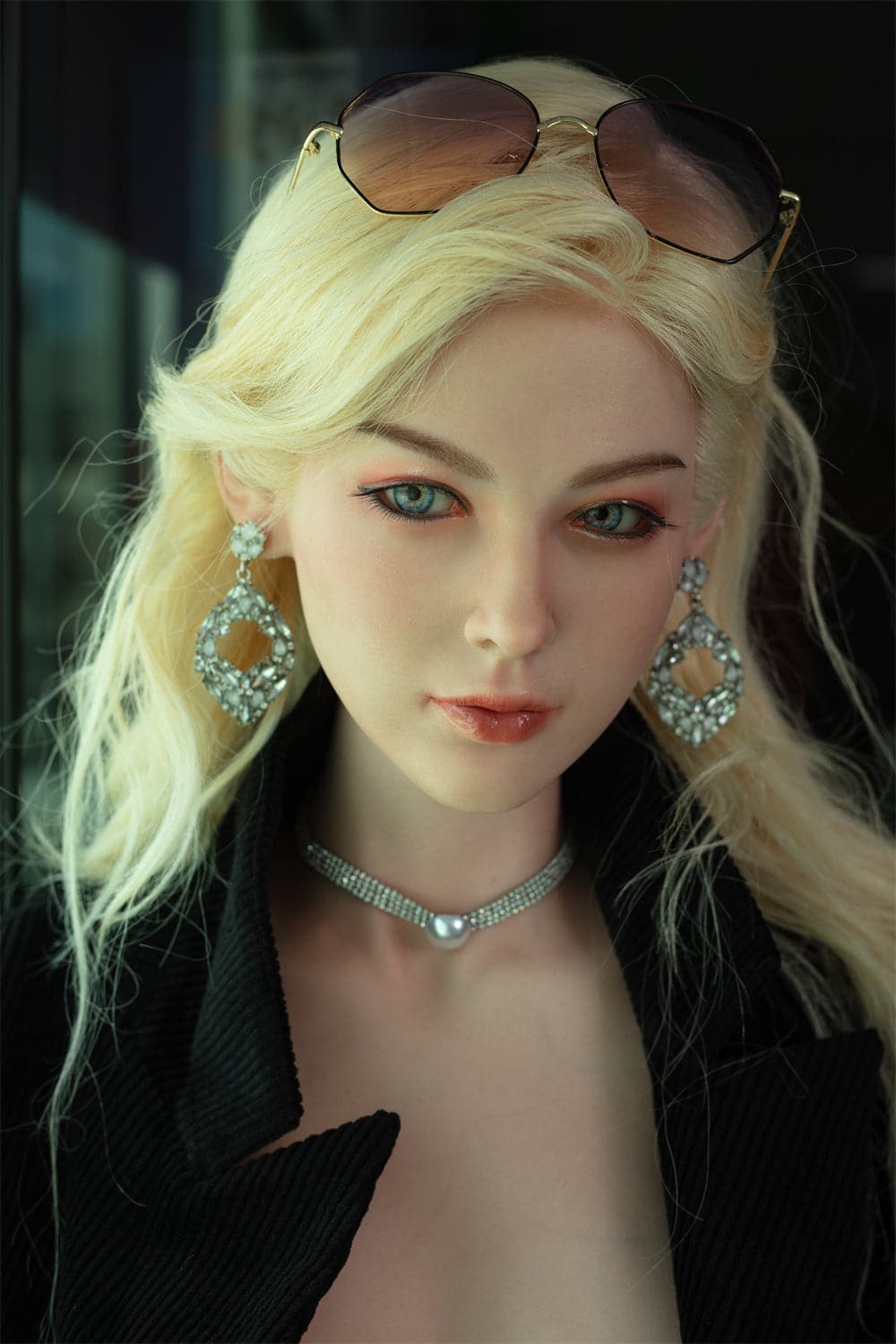 174cm/5ft8 C-cup Blonde European Silicone Head Sex Doll – Lubby