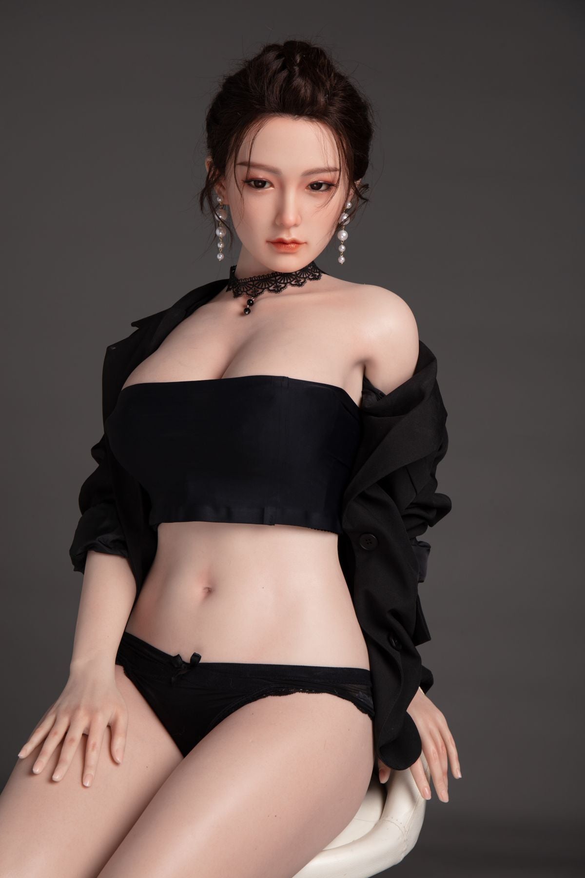 US In Stock - 170cm/5ft7 Japanese D-cup Silicone Head Sex Doll - Asa
