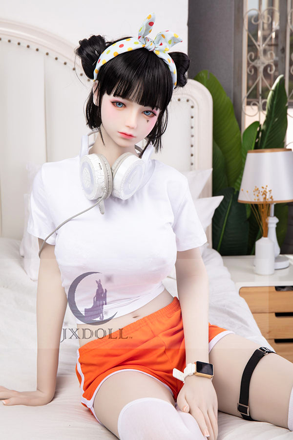 160cm/5ft3 D-cup Japanese Silicone Head Sex Doll - Yui