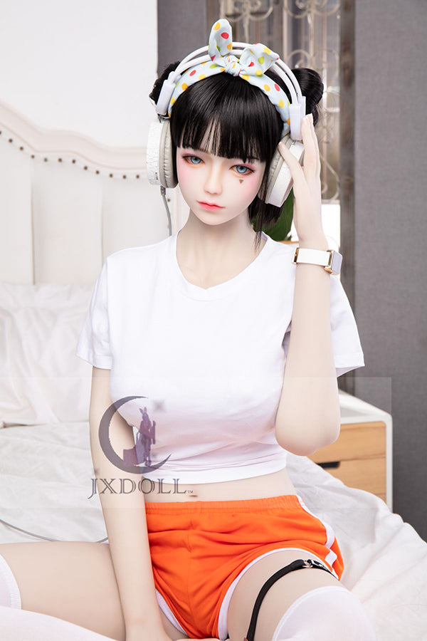 160cm/5ft3 D-cup Japanese Silicone Head Sex Doll - Yui
