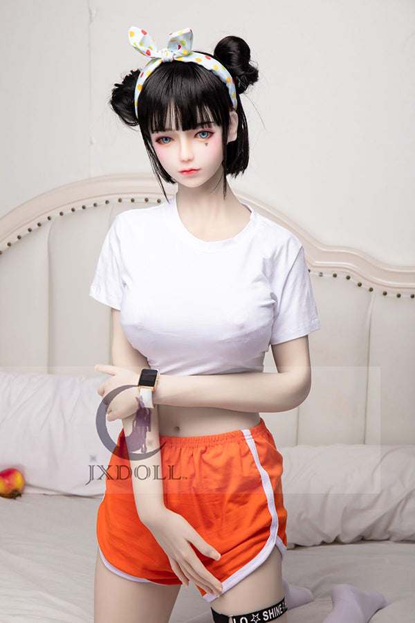 160cm/5ft3 D-cup Japanese Silicone Head Sex Doll - Yui
