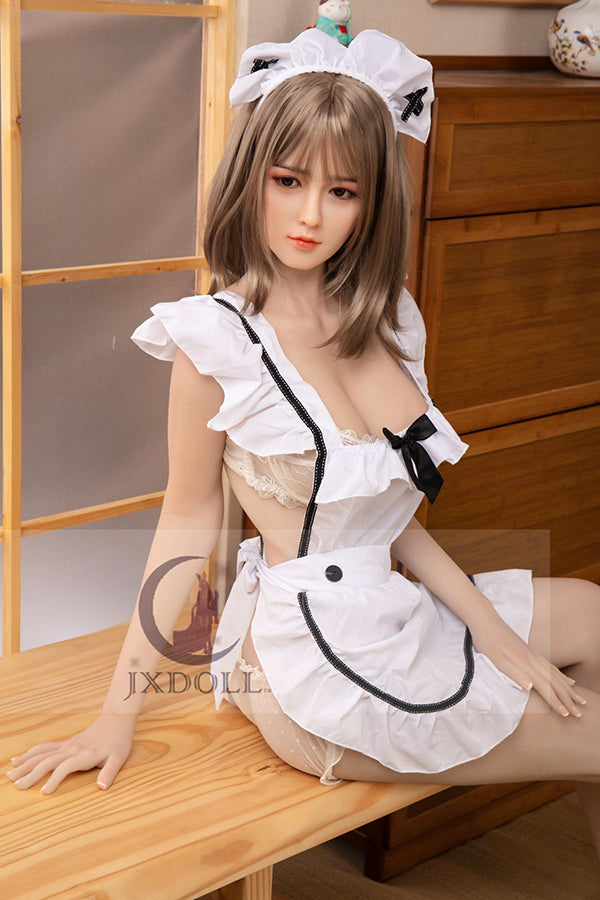 160cm/5ft3 D-cup Japanese Silicone Head Sex Doll - Yua