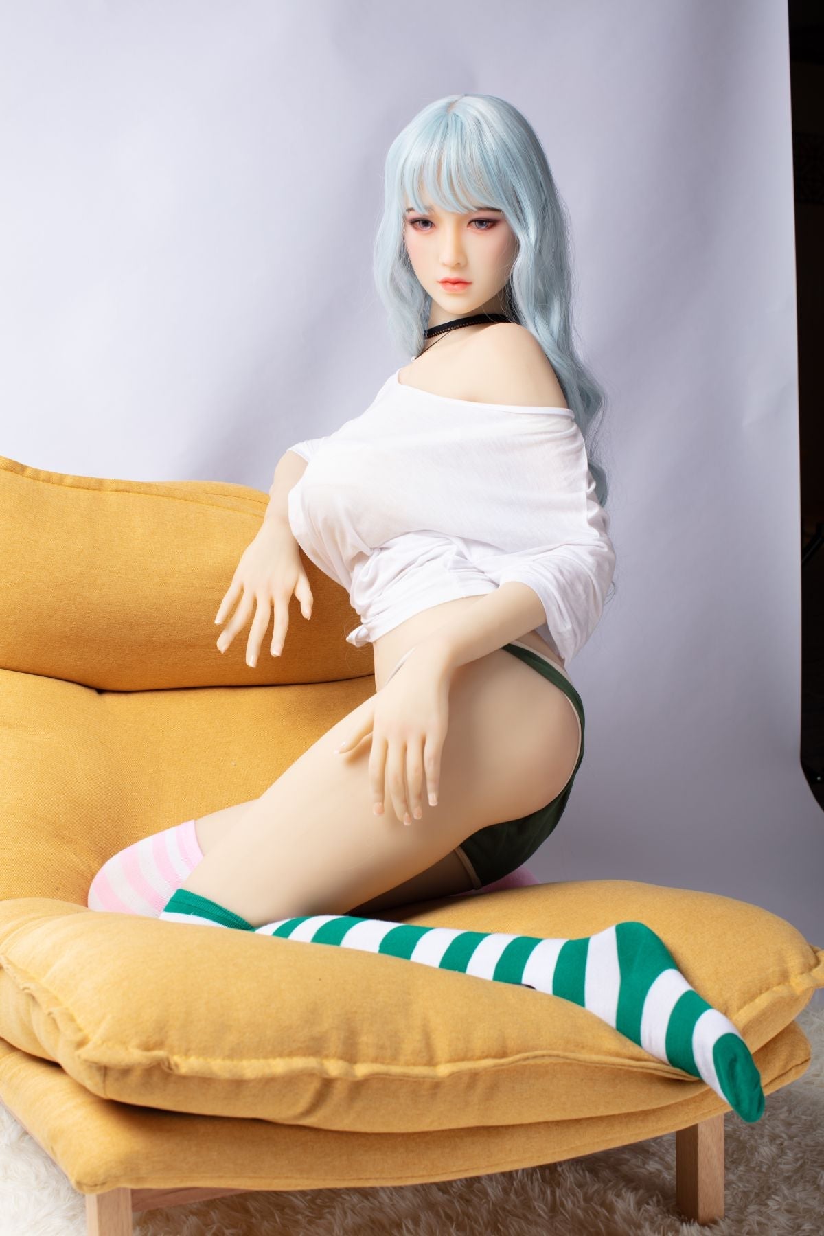 US In Stock - 160cm/5ft3 D-cup Japanese Big Boobs TPE Sex Doll C36T- Sora