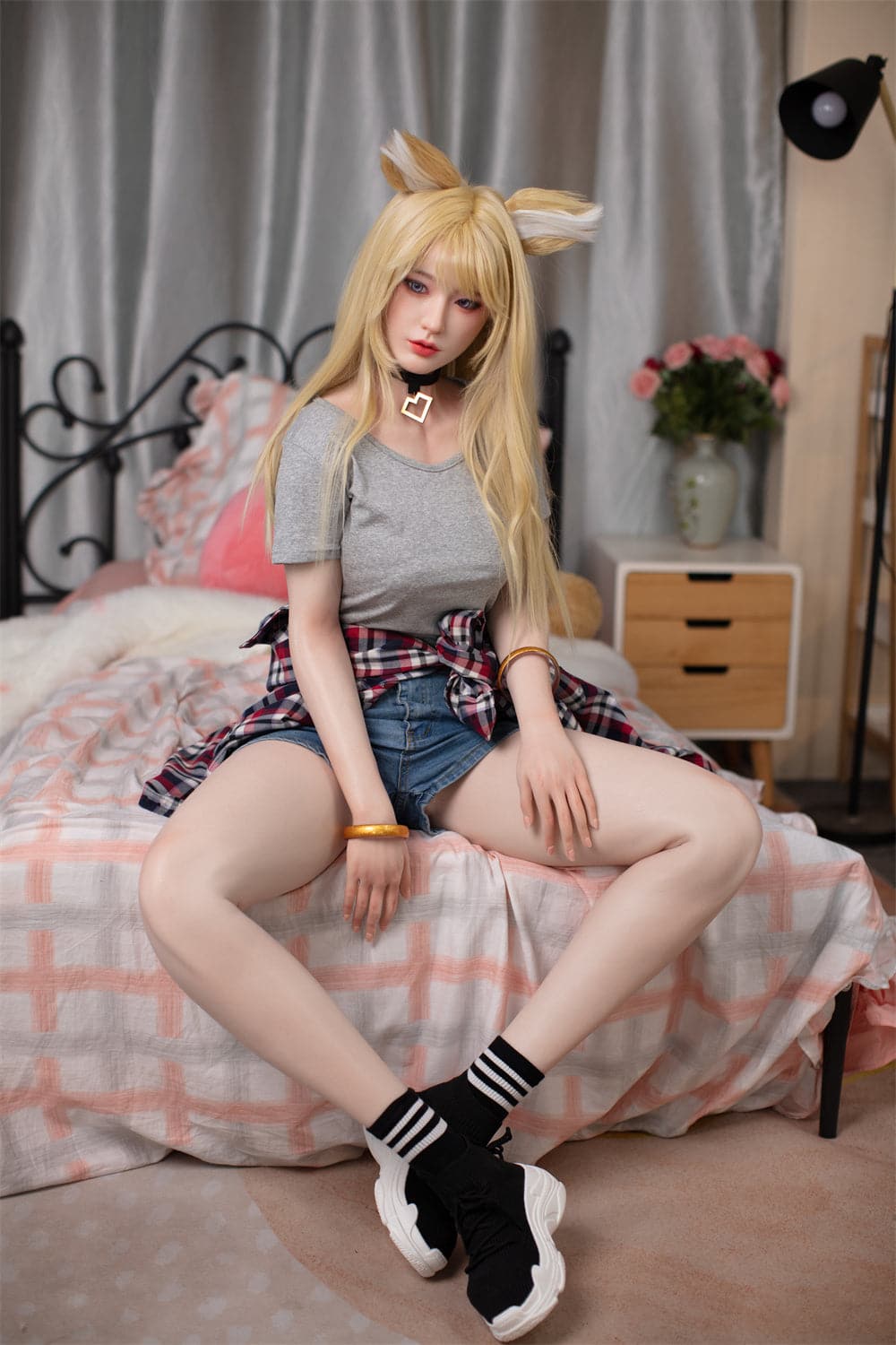 171cm/5ft7 D-cup Korean Silicone Head Sex Doll – Lia