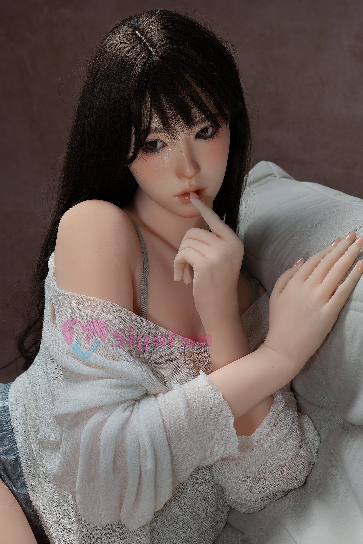 EU In Stock - 159cm/5ft3 E-Cup Silicone Head Sex Doll - SG5 Natural