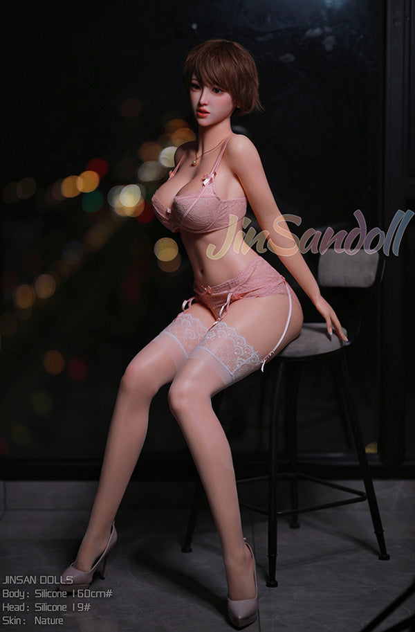 160cm/5ft3 D-cup Korean Silicone Sex Doll – #19