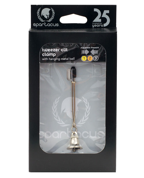 Adjustable Tweezer Clit Clamp with Bell