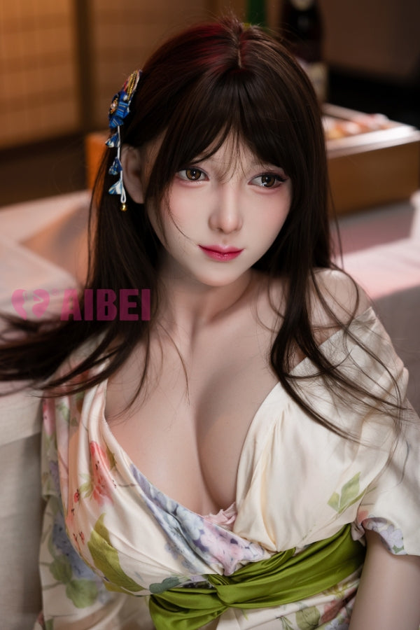 US In Stock - 167cm/5ft6 E-Cup Big Breast Silicone Sex Doll #AB17