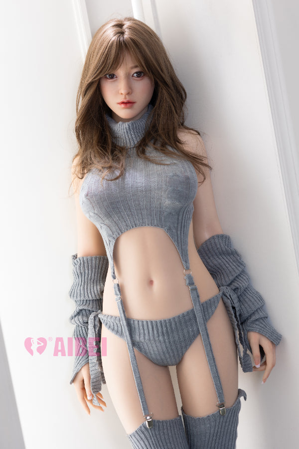 158cm/5ft2 F-Cup Silicone Sex Doll #AB22 Julia White